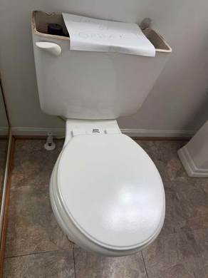 Toilet Replacement, Floor Repair and New Pipe Installation