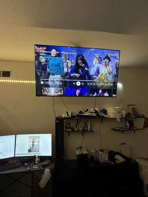 TV Wall Mounting and Cable Setup